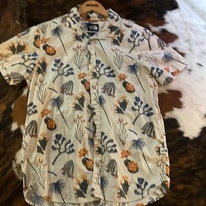 The north face button tee